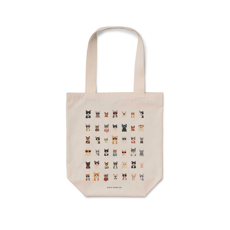 Cool Cats Canvas Tote Bag