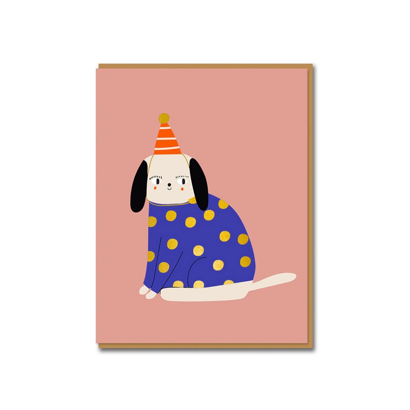 Dog Birthday Greeting Card