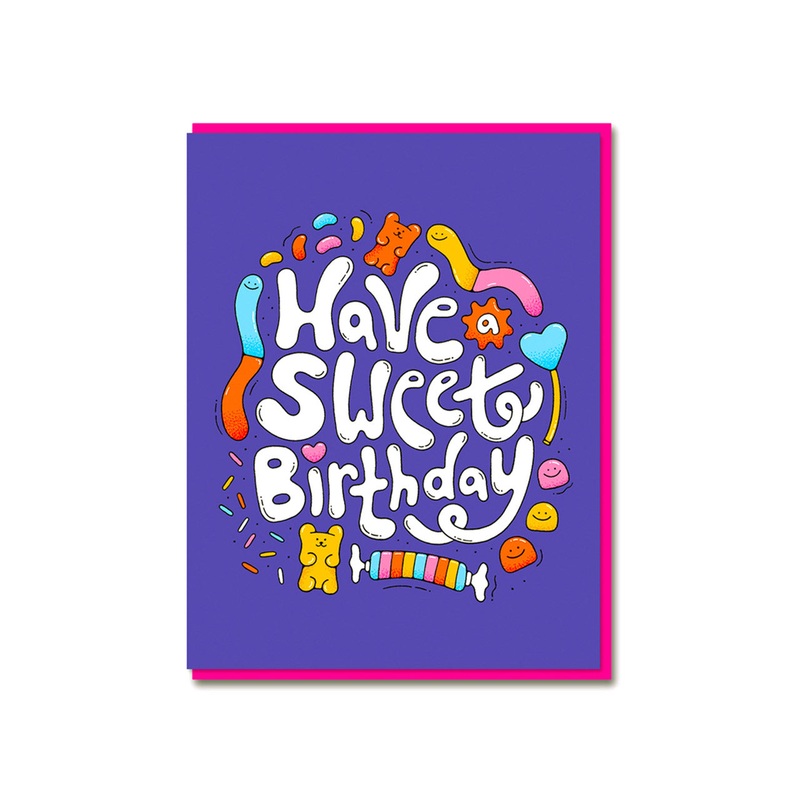 Sweet Birthday Greeting Card