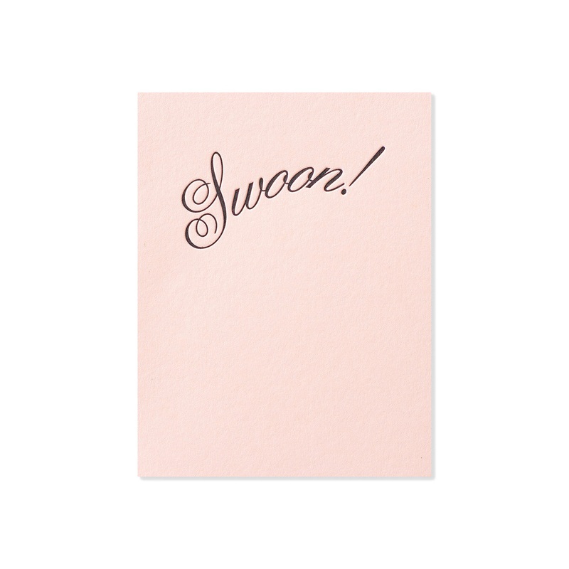 Swoon Greeting Card