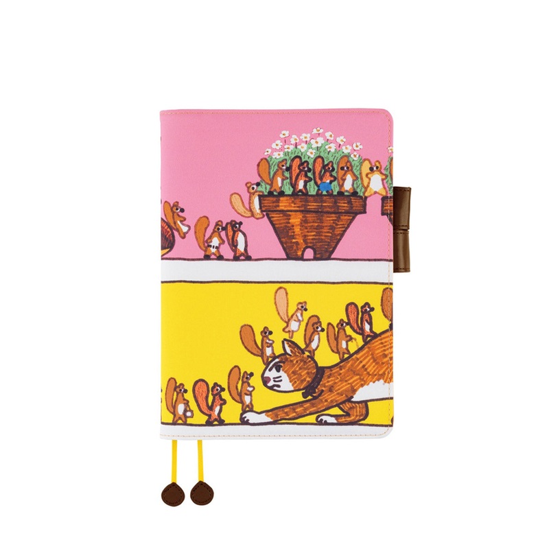 Techo Cousin A5 Cover Wheres the Squirrel Going