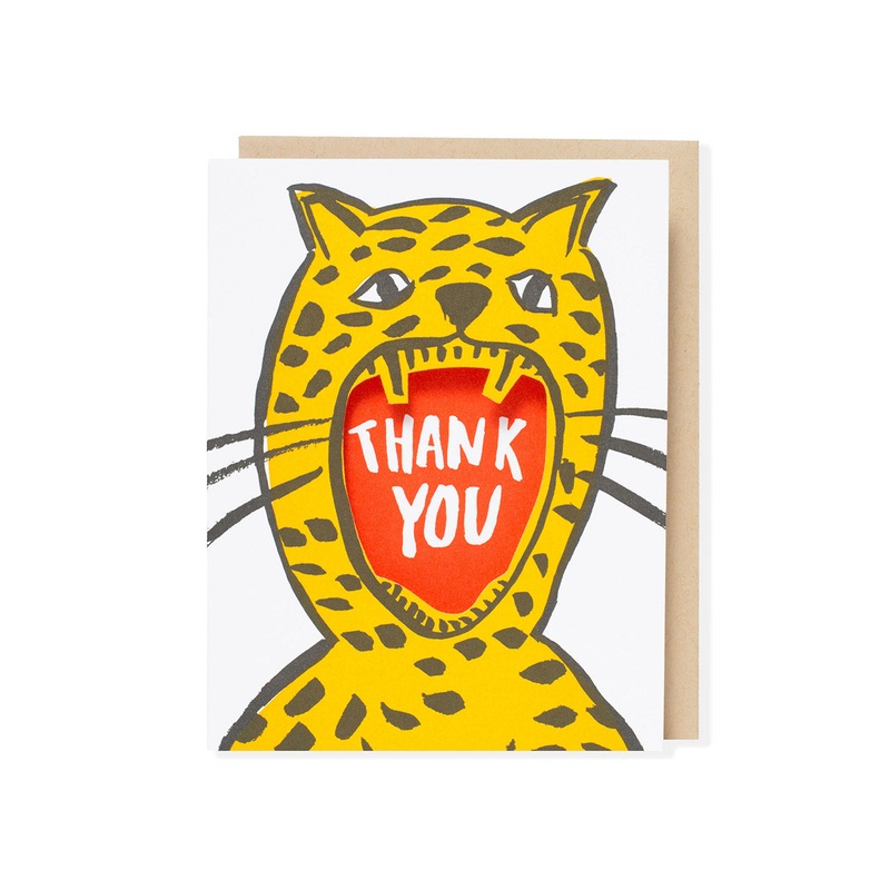Thank You Roar Greeting Card