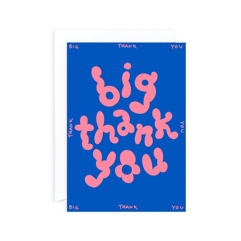 Big Thank You Greeting Card