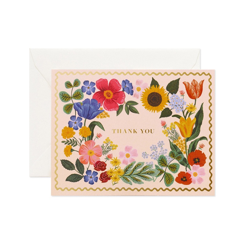 Blossom Thank You Greeting Card