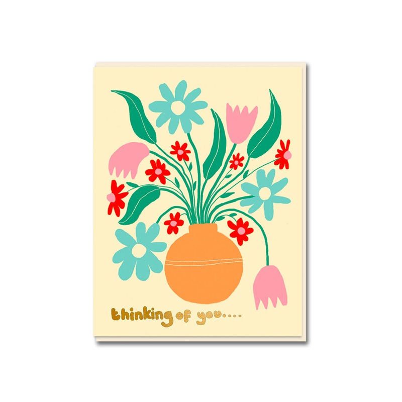 Flowerheads Greeting Card