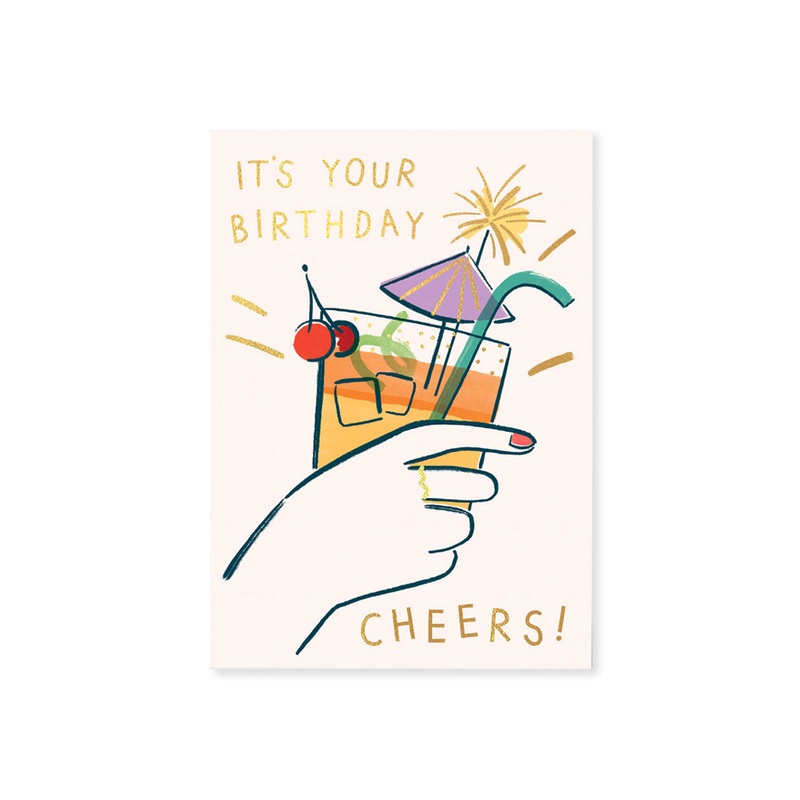 It’s Your Birthday Cheers Greeting Card