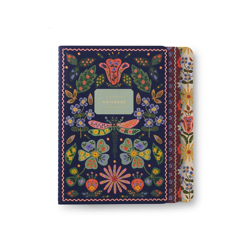 Posy Stitched Notebooks Set of 3