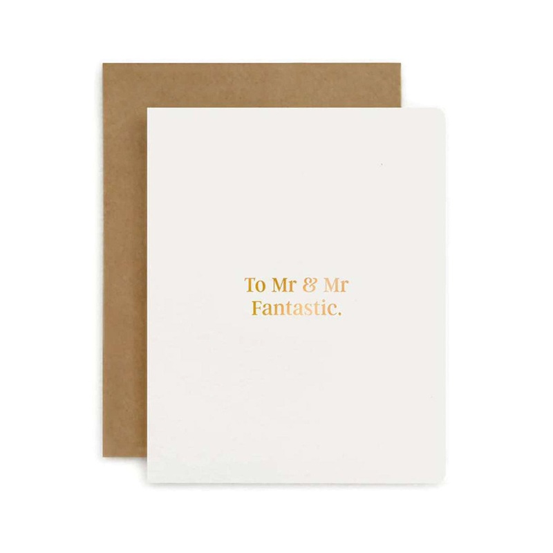 To Mr And Mr Fantastic Greeting Card