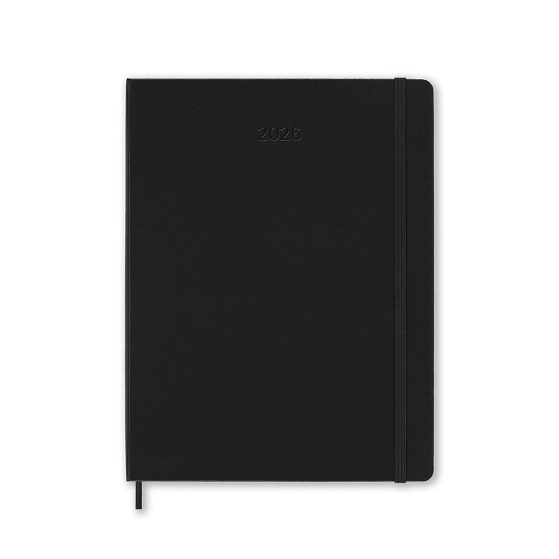 2026 Pro Weekly Vertical Hard Cover Diary Extra Large