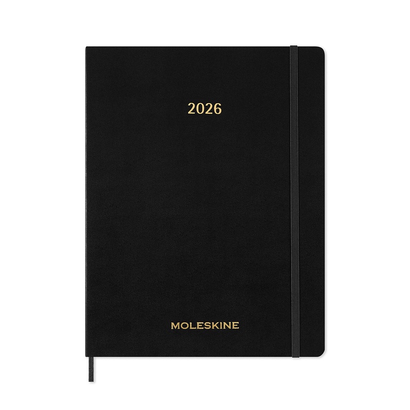 2026 Weekly Vertical Soft Cover Diary Extra Extra Large