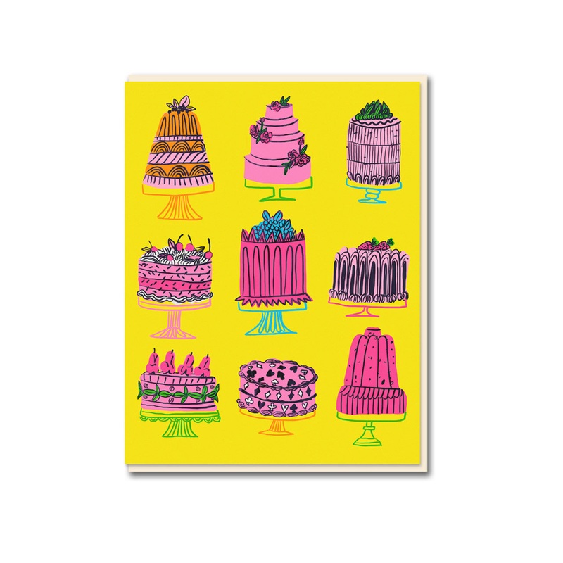 Birthday Cake Greeting Card
