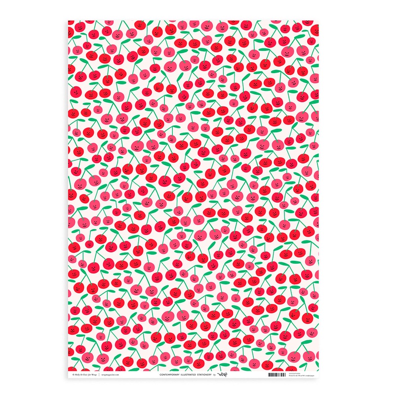 Cherries Wrapping Sheet