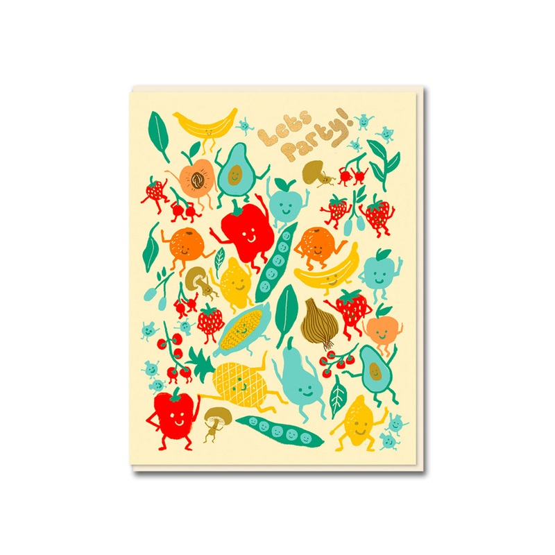 Fruity Party Greeting Card