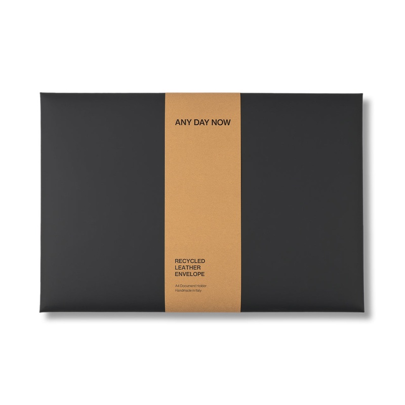 Recycled Leather Envelope Folder A4