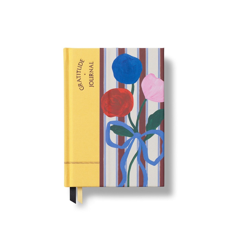 Stripe Bouquet Gratitude Journal A6