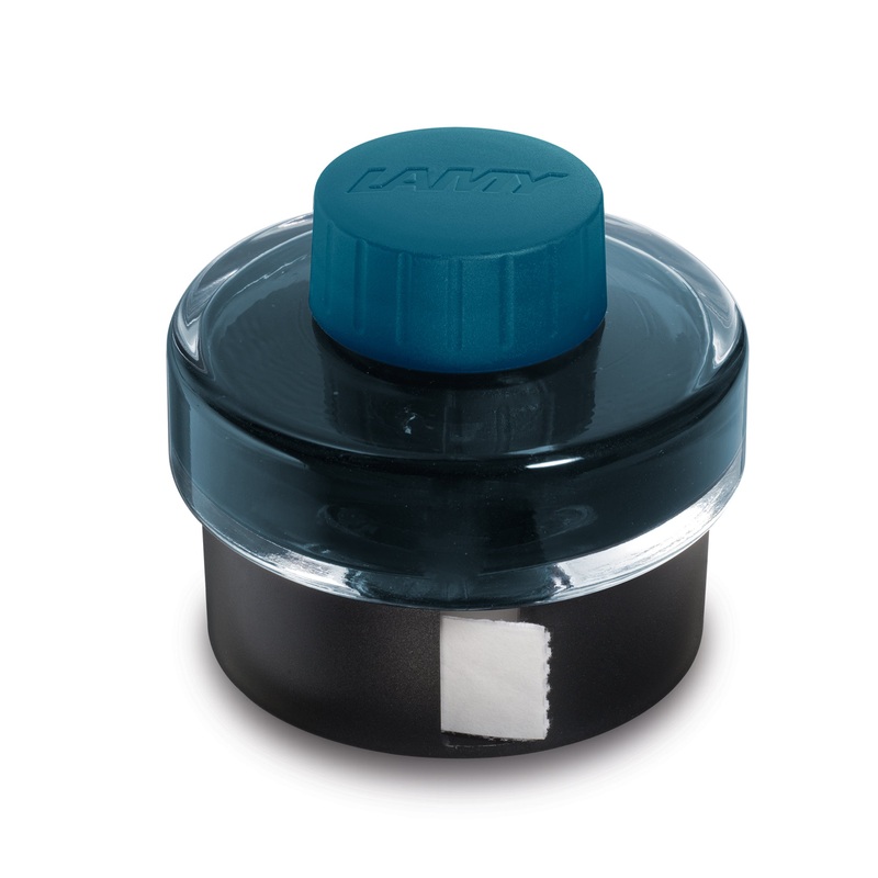 T52 50ml Fountain Pen Ink Bottle Petrol