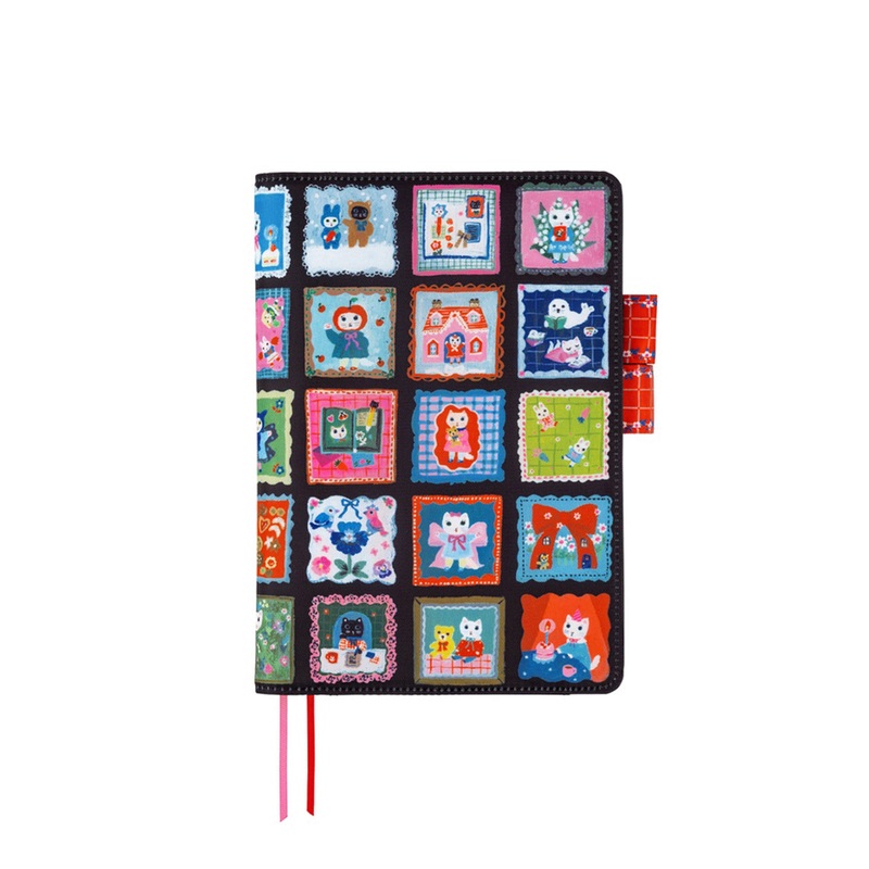 Techo Cousin A5 Cover White Cats Daily Life