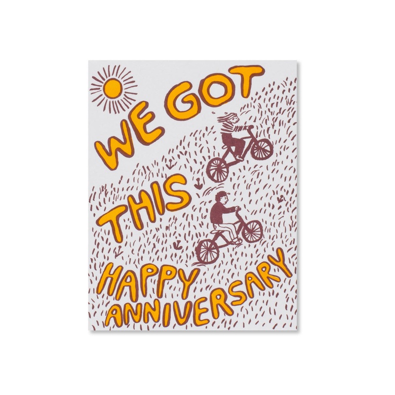We Got This Anniversary Greeting Card
