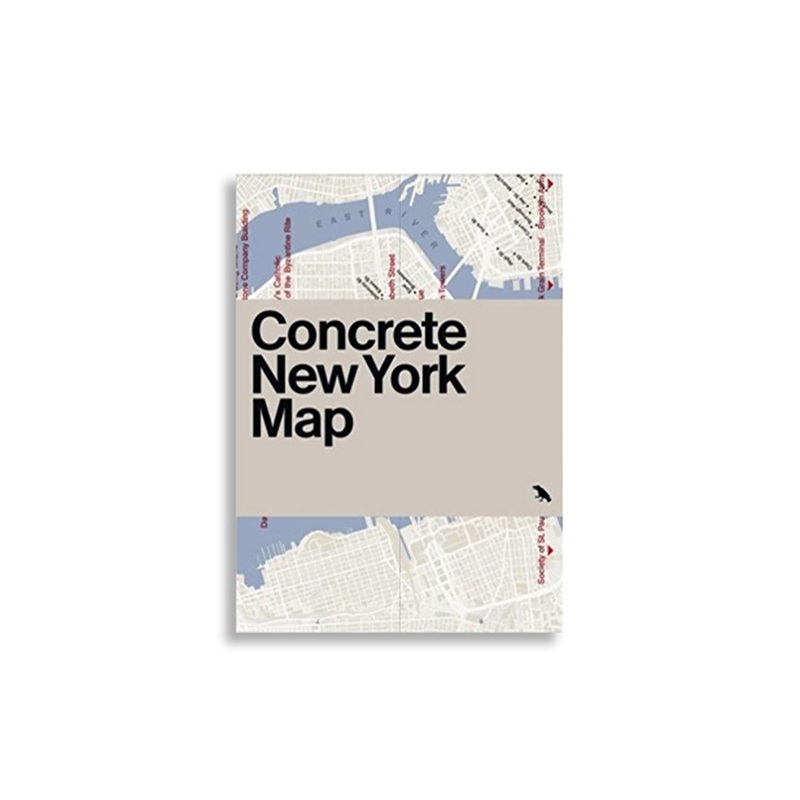 Concrete New York Map