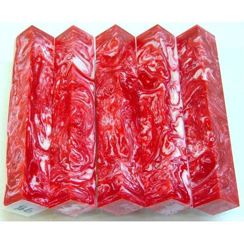 Lava Lamp Pen Blank #98 – Ruby Reflections