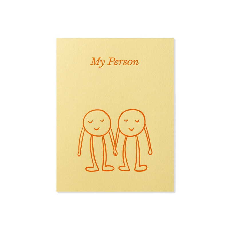 My Person Greeting Card