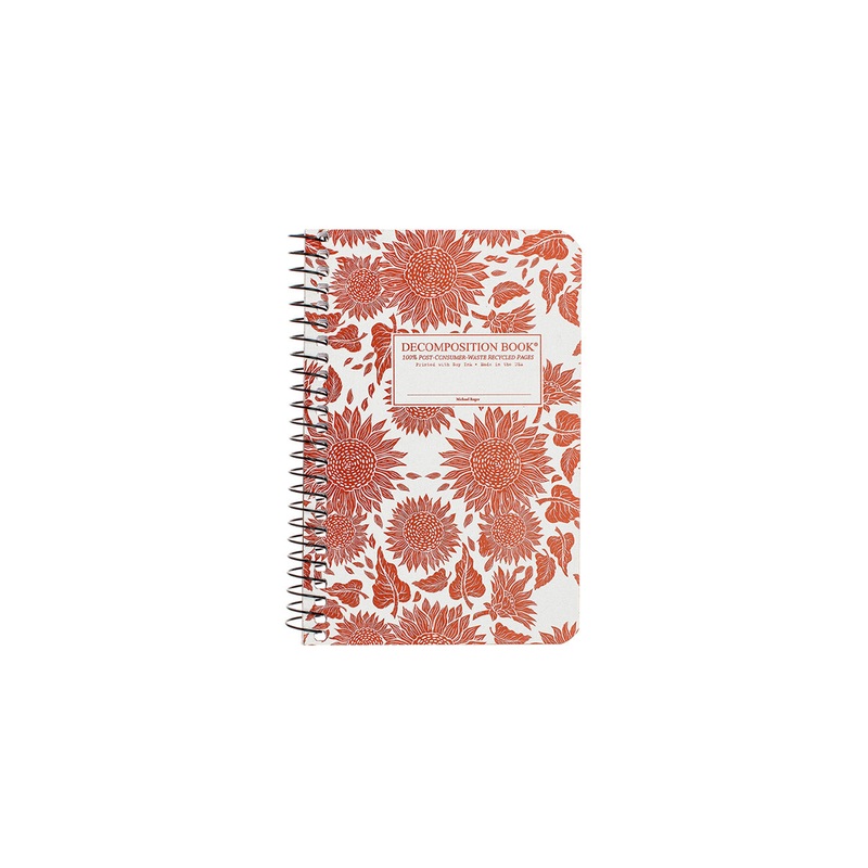 Sunflowers Pocket Spiral Notebook