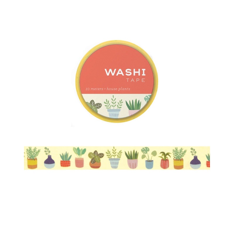 Girl of ALL WORK – Washi tape – 15mm – House Plants