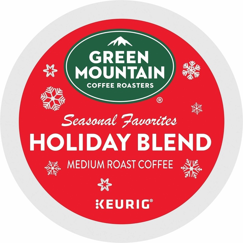 Green Mountain Coffee Roasters K-Cup Holiday Blend Coffee – Regular – Medium – 24 K-Cup – K-Cup – 24 / Box