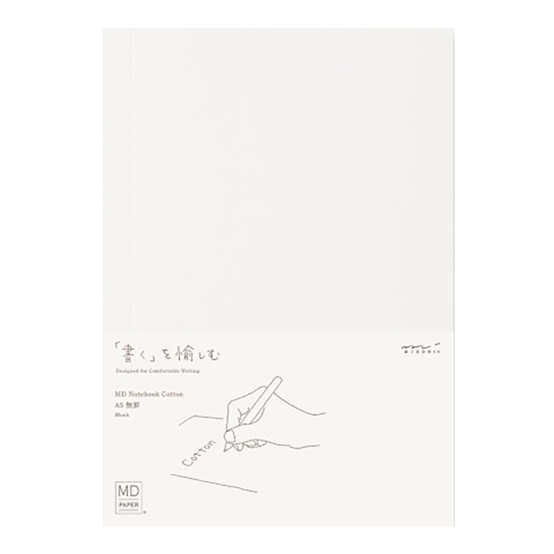Midori Notebook – Cotton – A5 Blank
