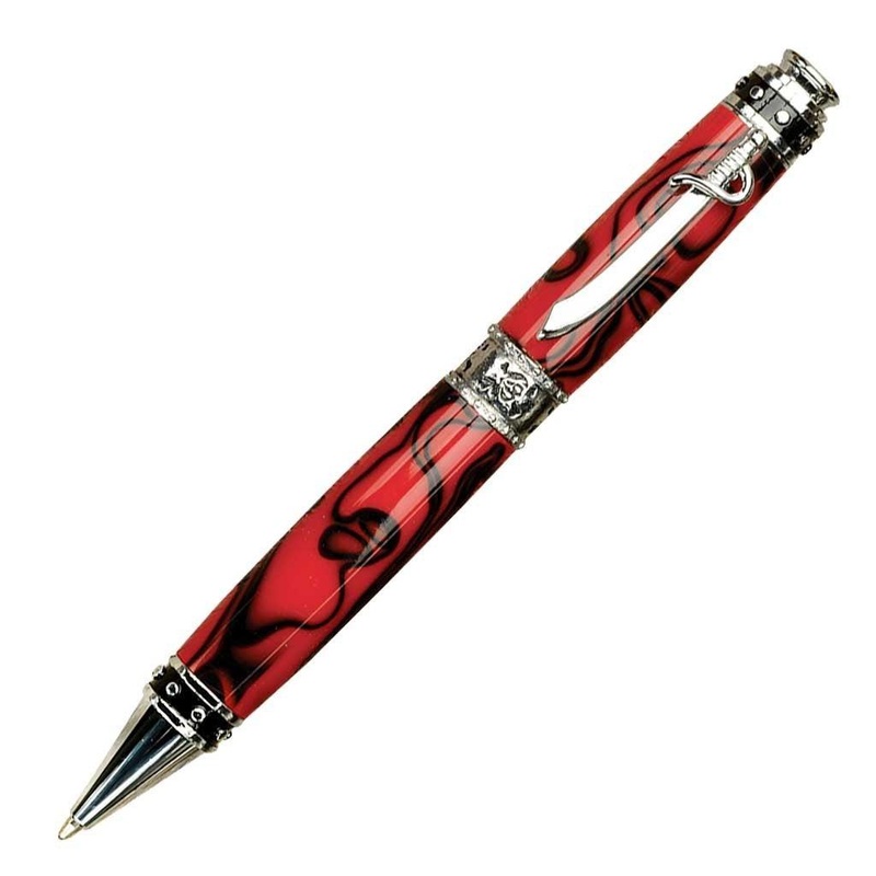 Pirate Ballpoint Pen Kits Chrome