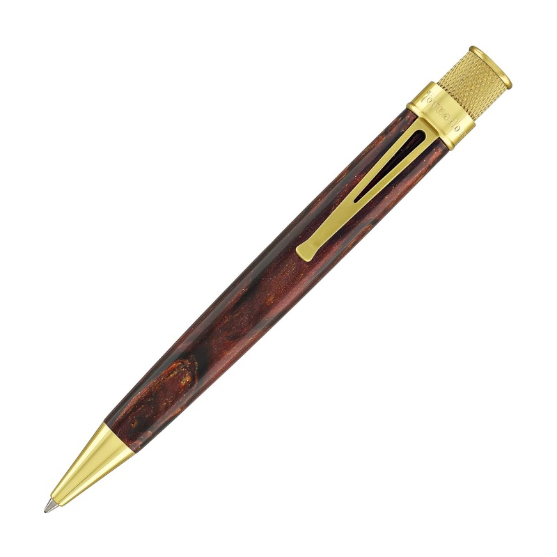 Retro 51 Goldspot Exclusive Tornado Rollerball in ‘Tis the Season Diamondcast Resin