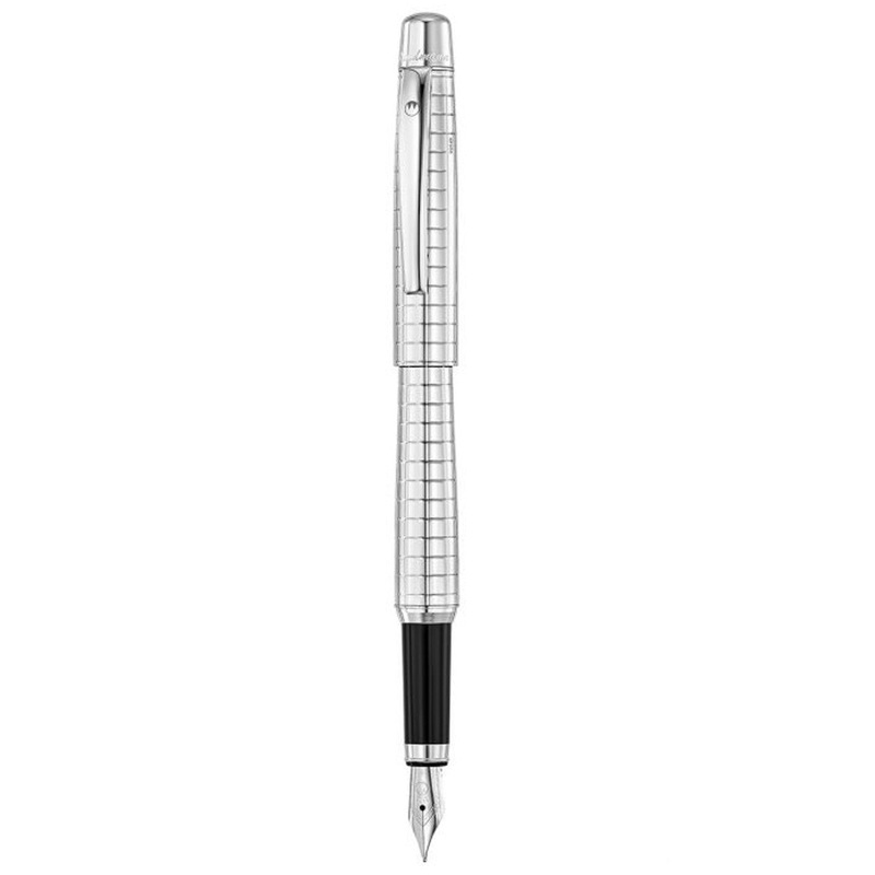 Waldmann Concorde Fountain Pen – Steel Steel Extra Fine