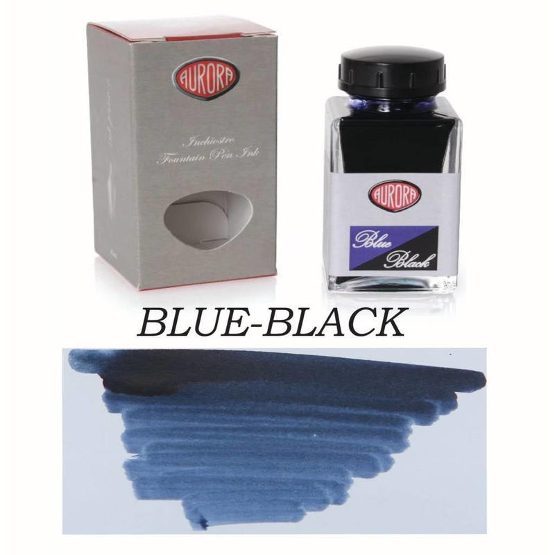 Aurora Bottled Ink – Blue-Black (45ml)