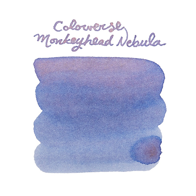 Colorverse Monkeyhead Nebula Glistening – Ink Sample