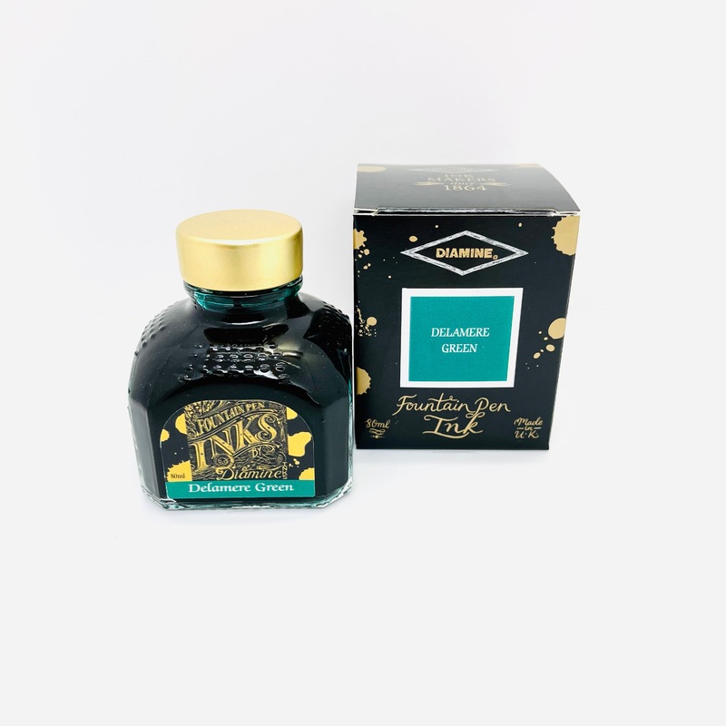 Diamine Ink Bottle Delamere Green 80ml