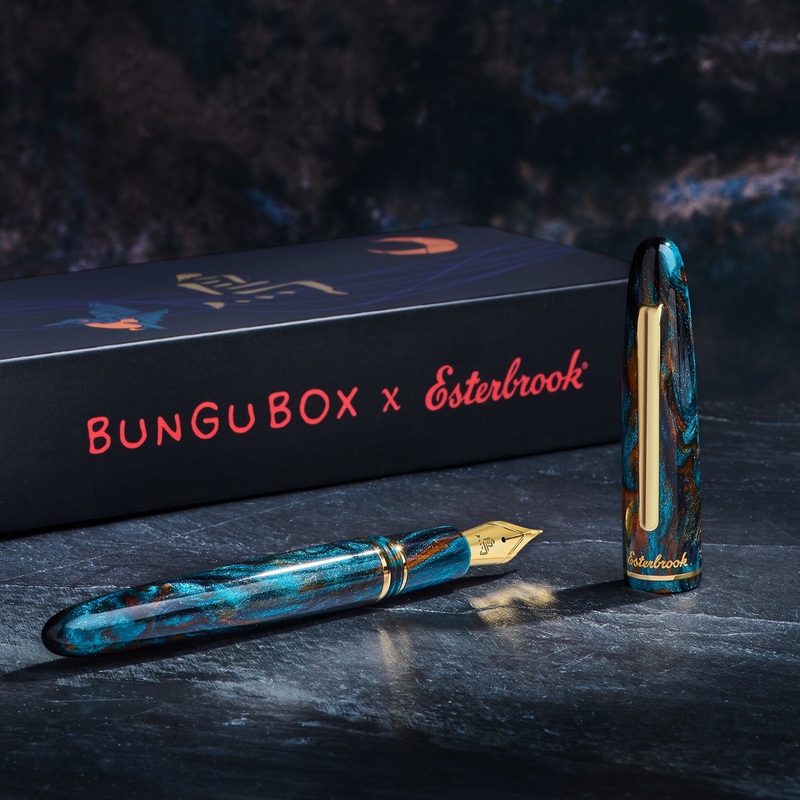 Esterbrook x BUNGUBOX Estie Fountain Pen – Kingfisher (Limited Edition) Fine