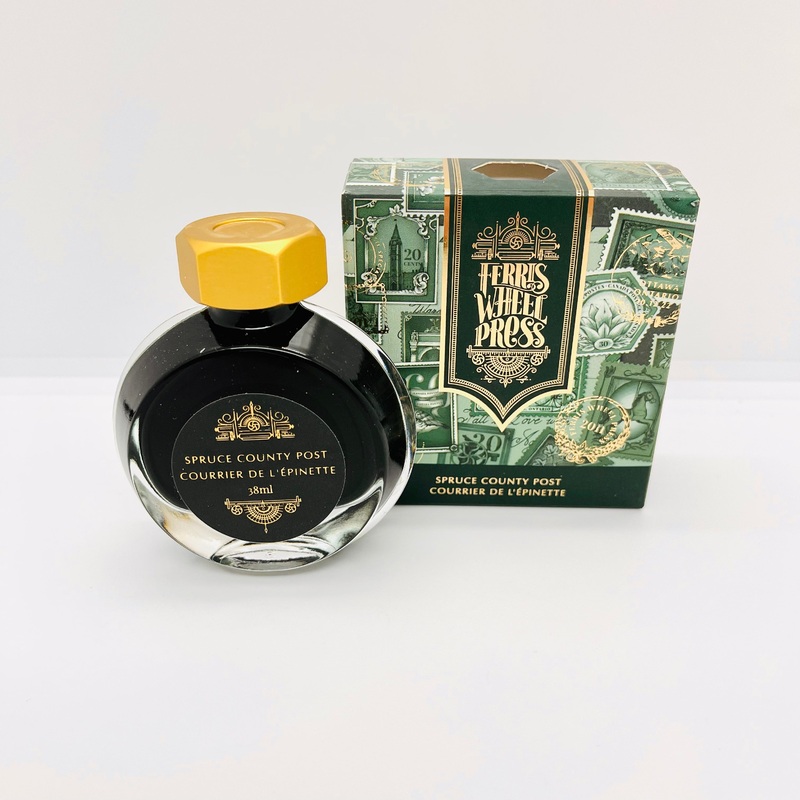 Ferris Wheel Press Ink Bottle Spruce County Post 38ml
