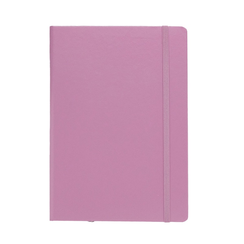 Leuchtturm1917 Medium A5 2026 Weekly Planner & Notebook – Dusty Rose, Lined