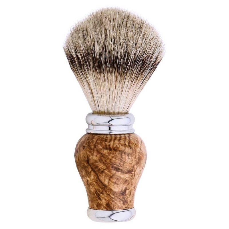Monarch Shaving Brush Handle Kit Chrome