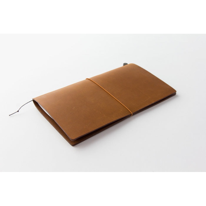 TRAVELER’S COMPANY Regular Sized Leather Notebook Kit – Camel