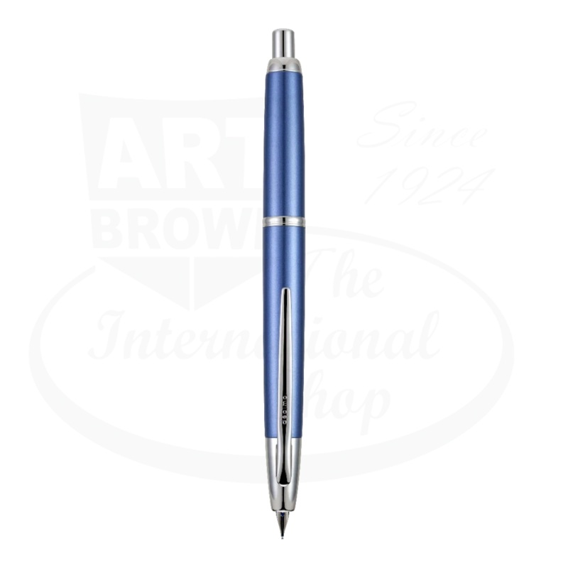 Vanishing Point Decimo Light Blue with Rhodium Accents Fine Nib Fine