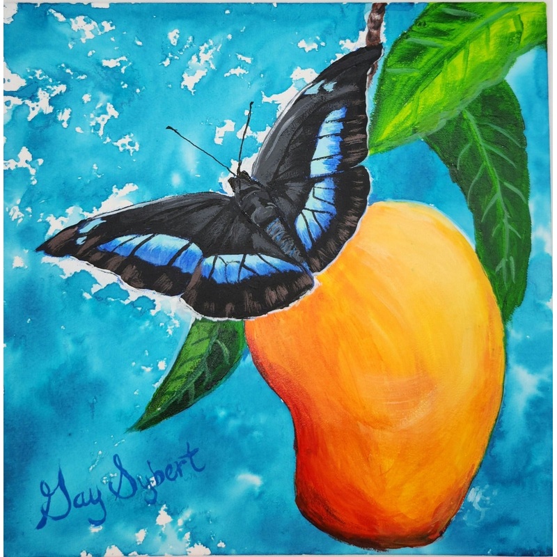 Anderillium Lepidopteran Ink – Banded King Shoemaker Butterfly Blue – 1.5 oz