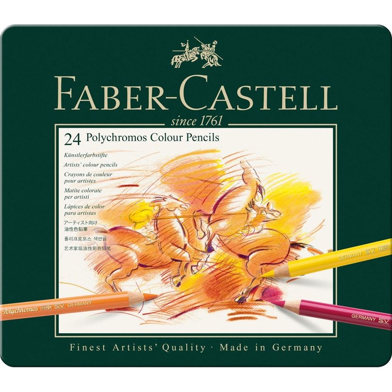 Faber-Castell Polychromos Artist Colour Pencil Set of 24