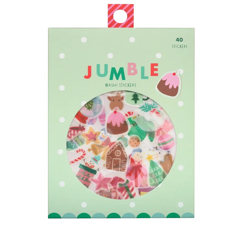 Girl of All Work – Holiday Jumble Washi Stickers