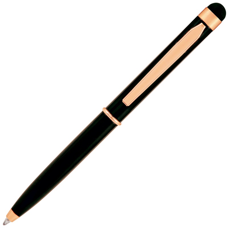 Monteverde Poquito Ballpoint with Stylus – Black Attire
