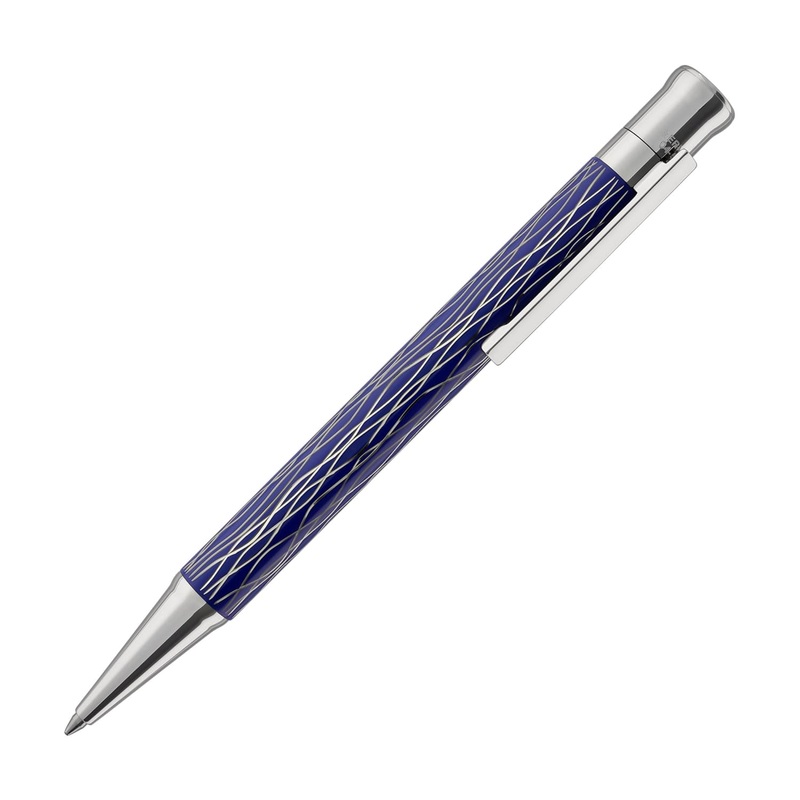 Otto Hutt Design 04 Ballpoint Pen in Wave Blue