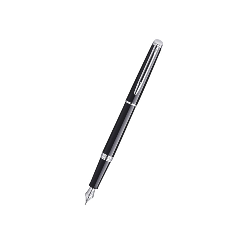 Waterman Hemisphere Laque Black CT Fountain Pen Medium