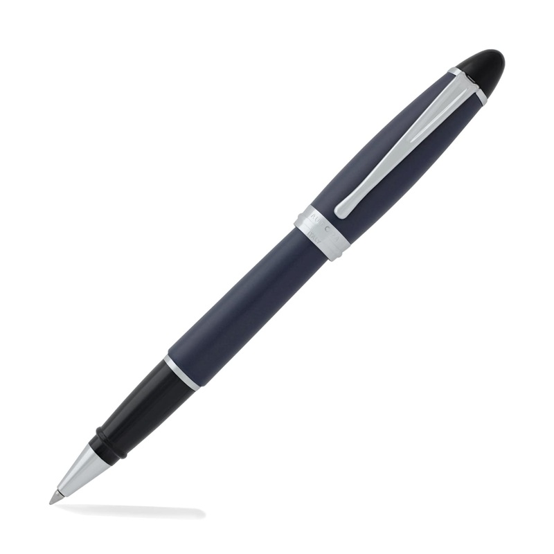 Aurora Ipsilon Rollerball Pen in Satin Blue