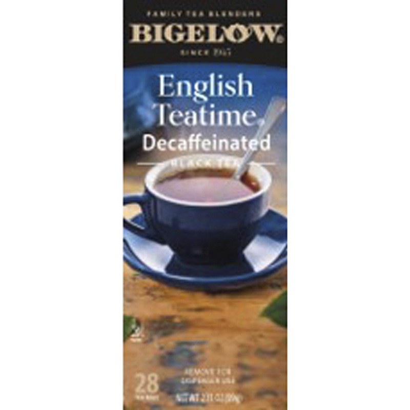 Bigelow Decaf English Teatime Black Tea Bag – Black Tea – 28 Teabag – 28 / Box