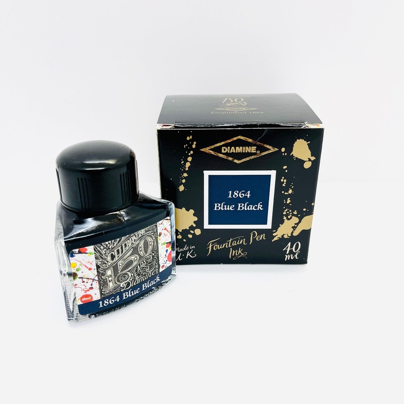 Diamine Ink Bottle 1864 Blue Black 40ml (150th Anniversary)
